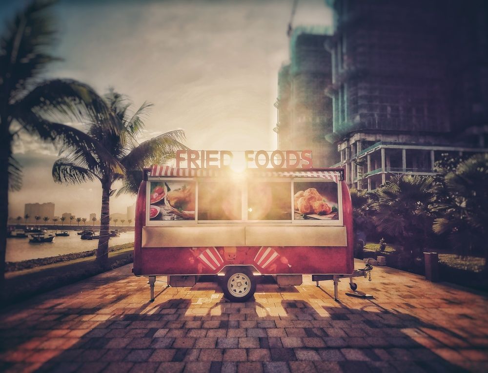 Закат в городе Nha Trang