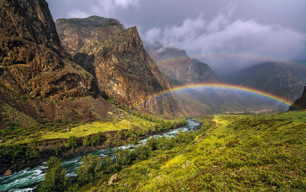 После дождя в долине Чулышмана...