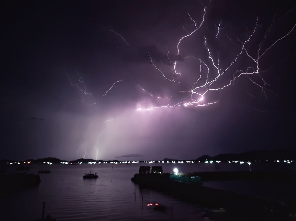 Moment lighting in Phu Yen