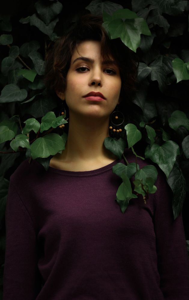 Surrounded by leaves