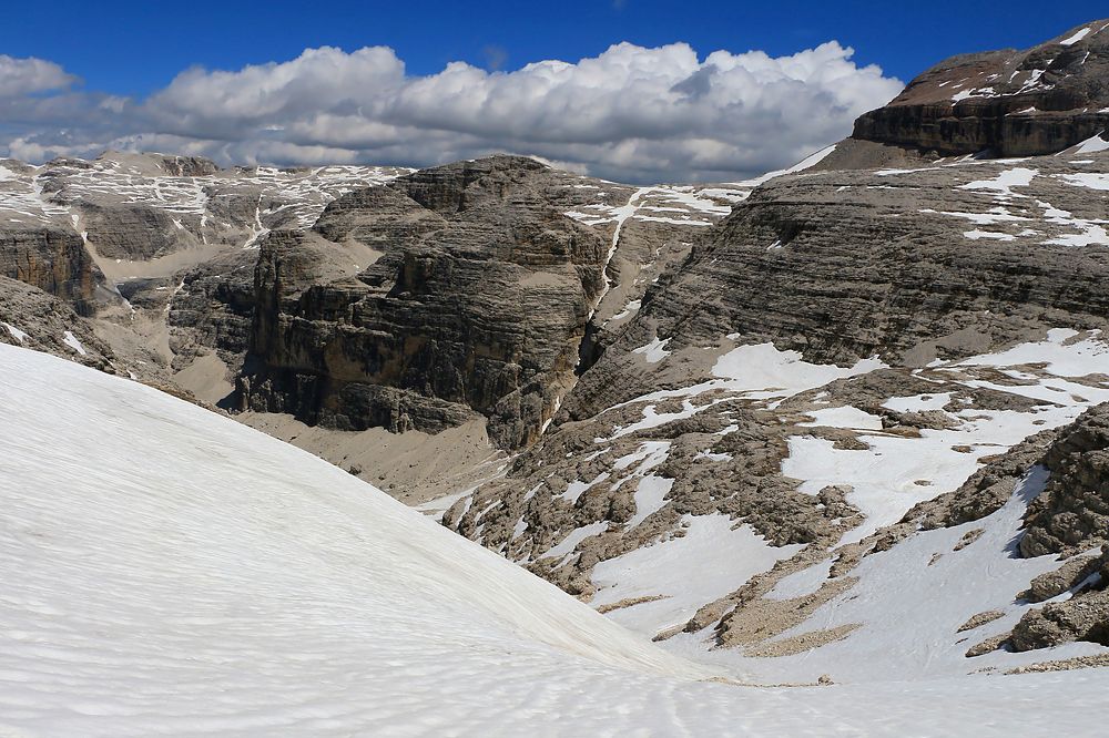 Горный перевал.
