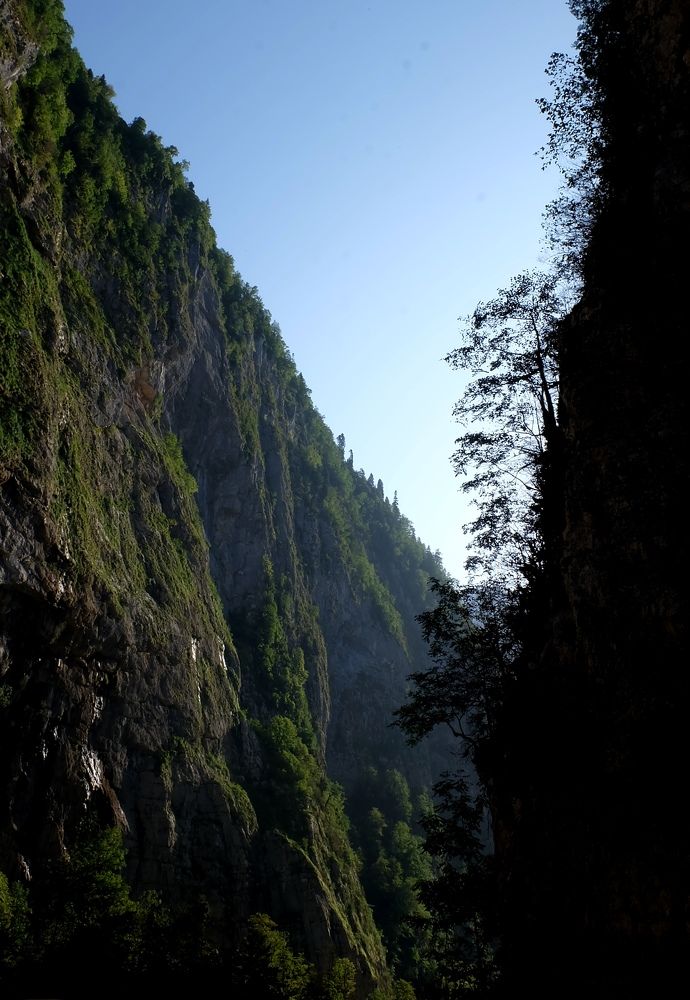 Каньон р.Бзыбь