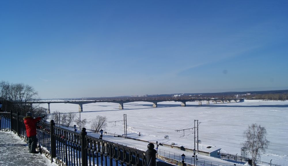 Россия. Пермь. Пляж , река Кама