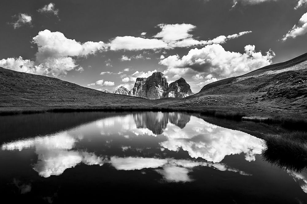 Baste Lake and Monte Pelmo