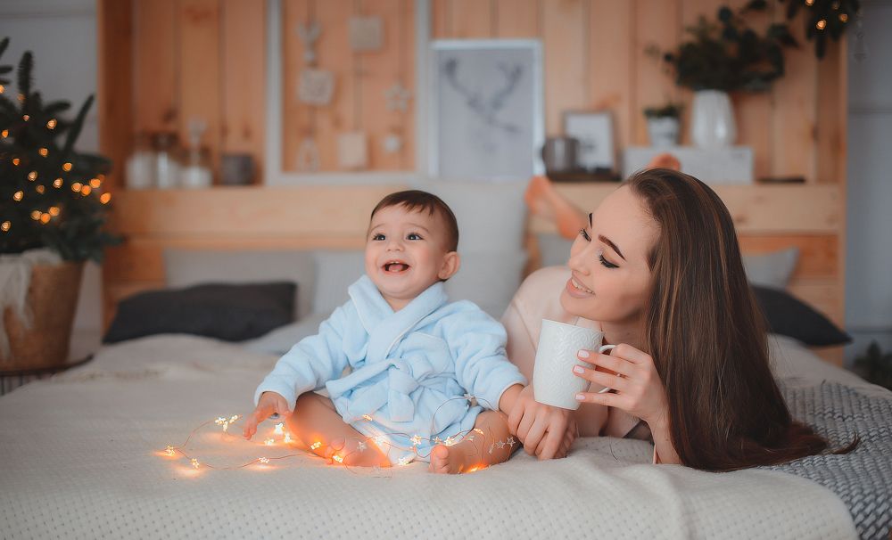 New year magic with mum