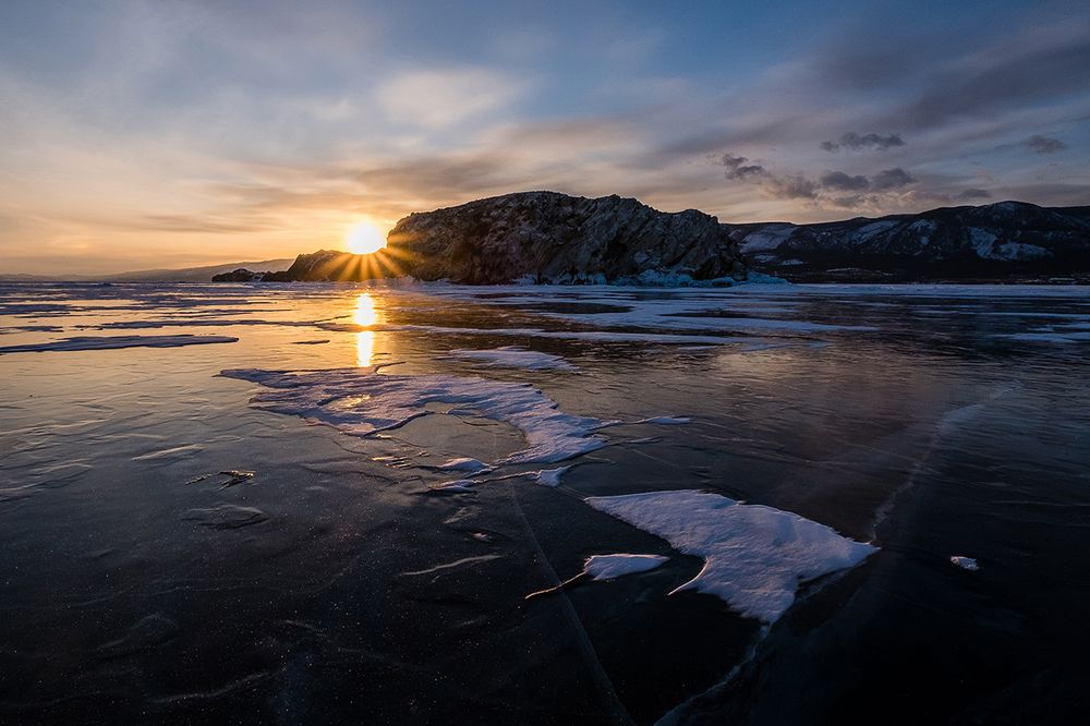 Fire Ice of Lake Baikal