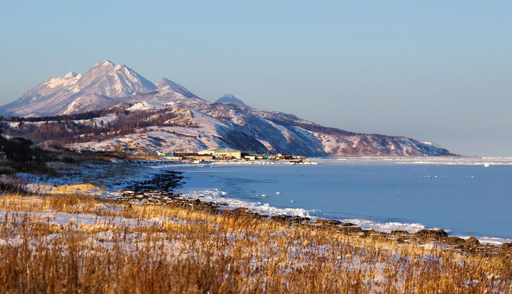 Поселок у моря...