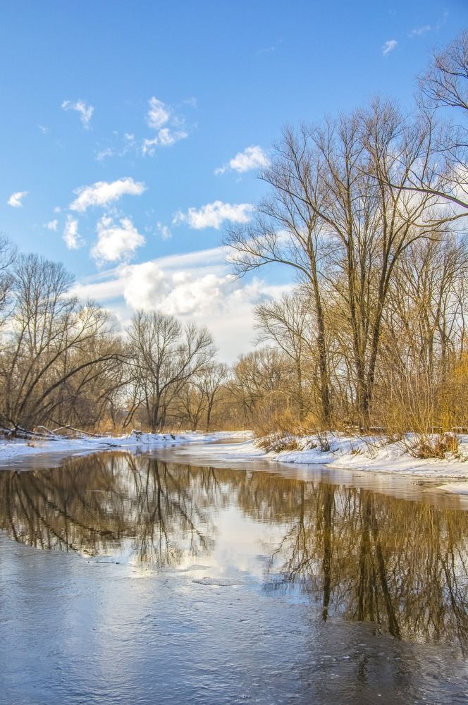 Зимняя река