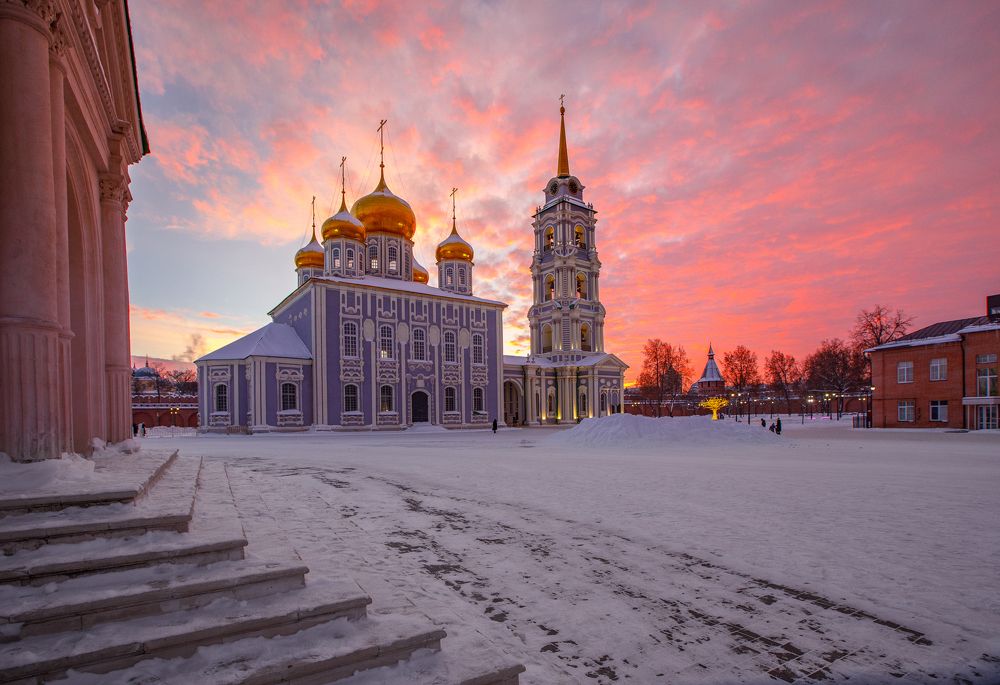 Закат в Тульском Кремле