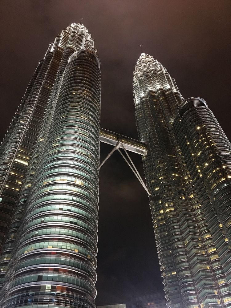 The Night View of KLCC Twin Tower