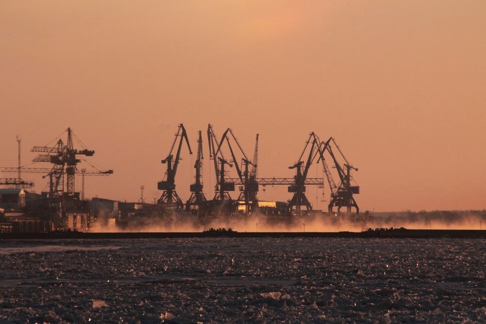 Раннее утро на р. Амур