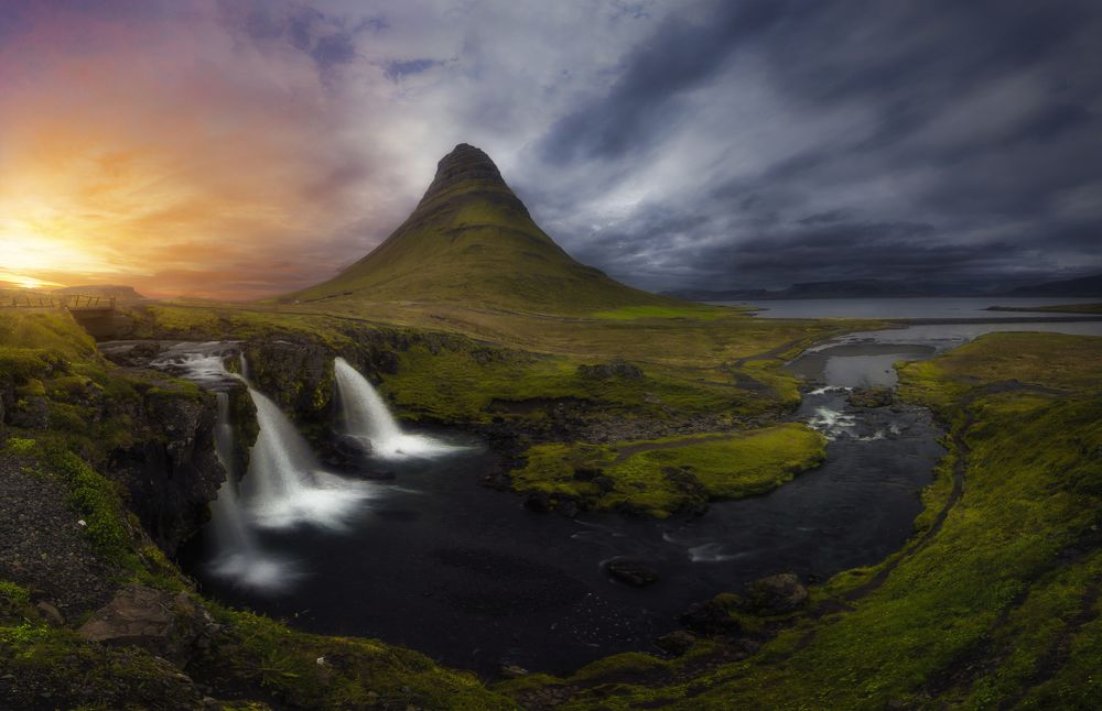 Kirkjufell sunset