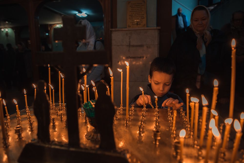 служба в храме