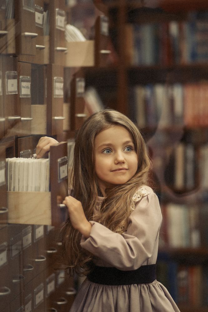 В библиотеке