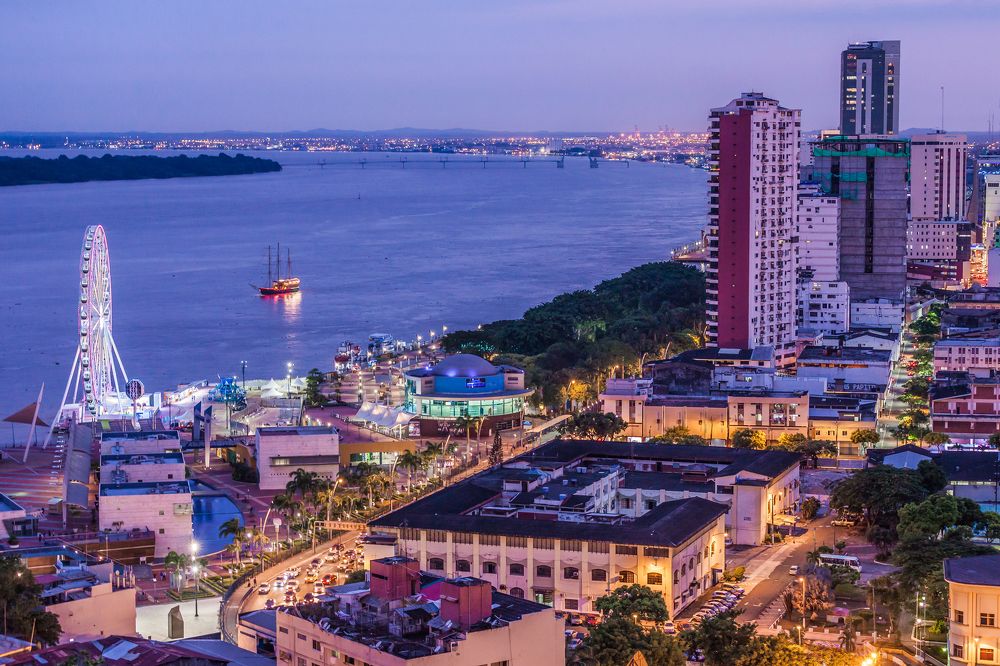 Río Guayas, Morgan, La Perla y Malecón 2000