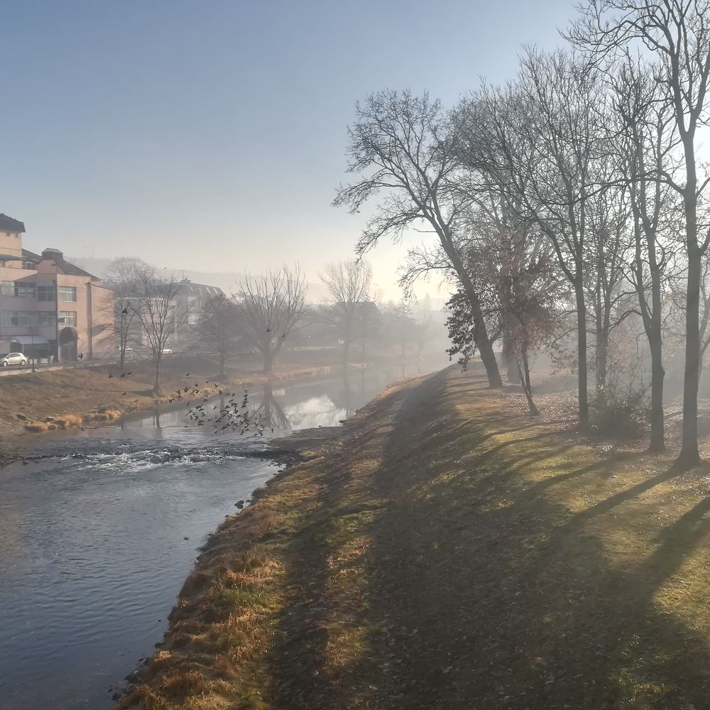 Mist over the river