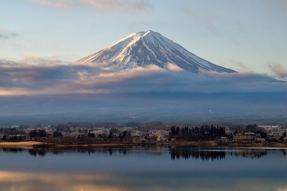 Fuji Reflection on Lake