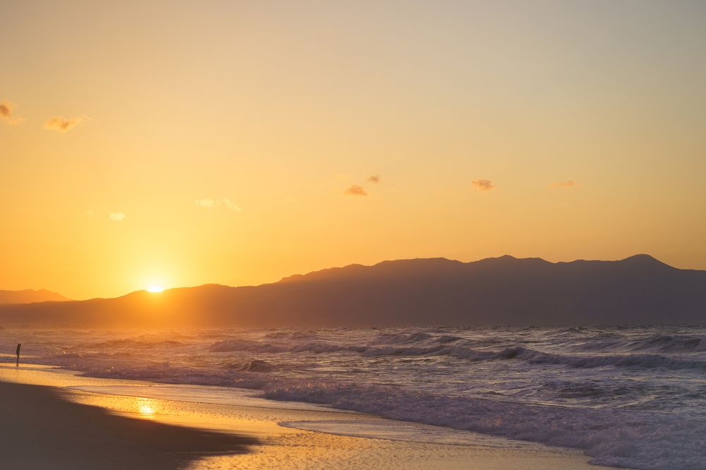 Рассвет на Крите