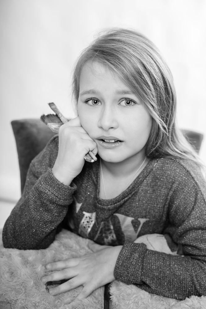 Алина Блинова- юный художник-аутист!