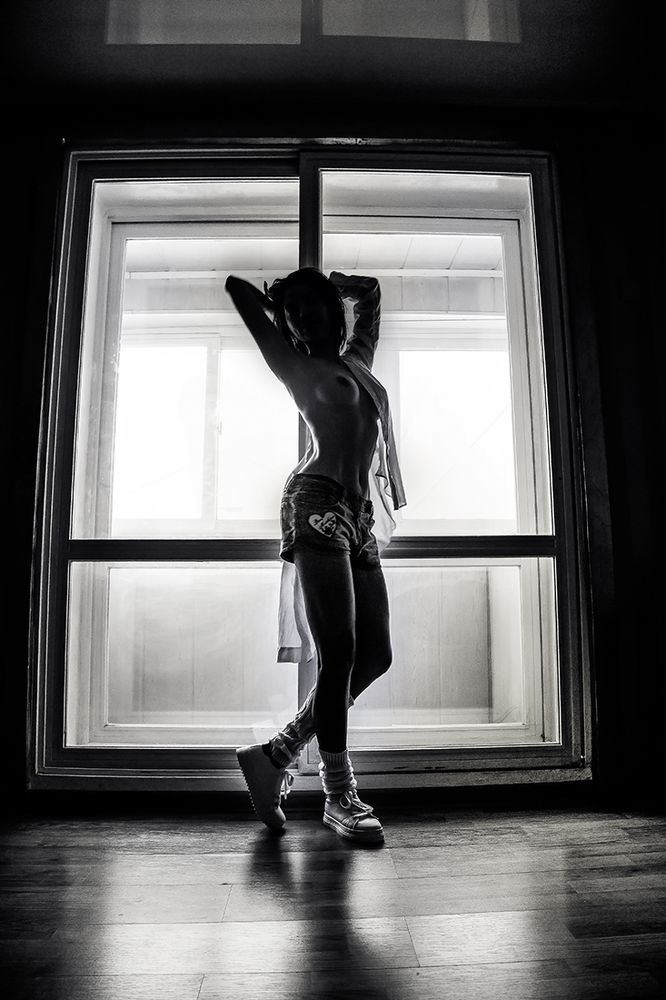 Полуоборот в оконной раме