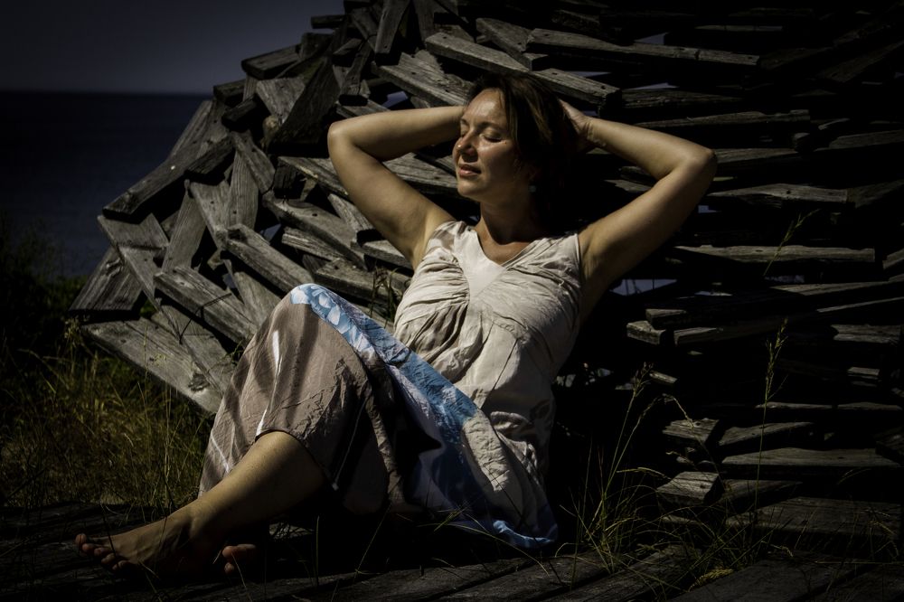 Девушка и геометрия