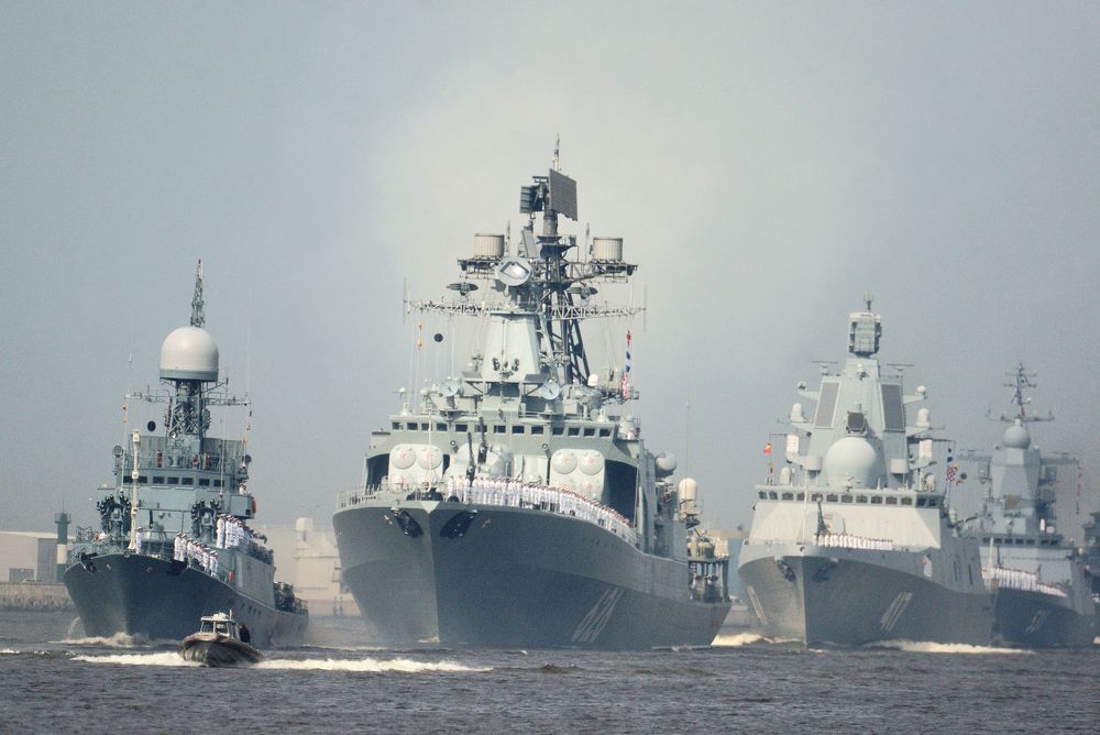 Парад ВМФ России