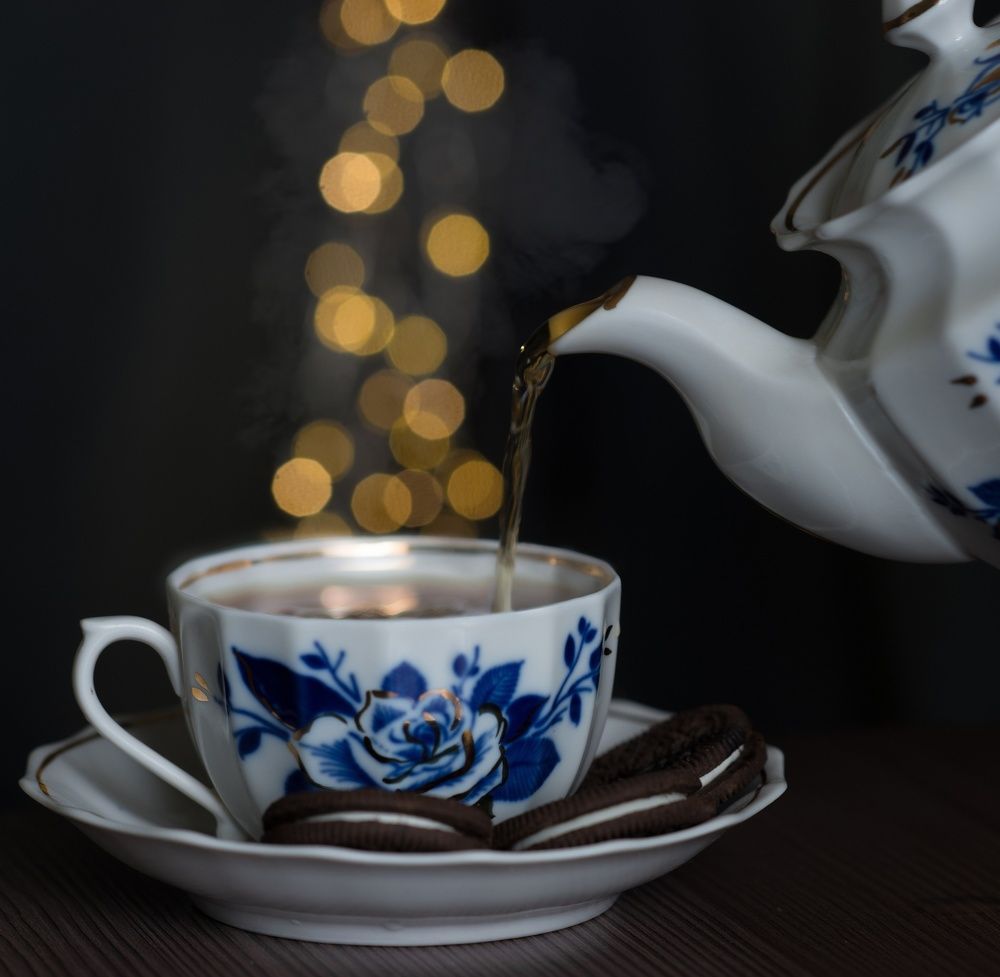 Чай с бокешками...