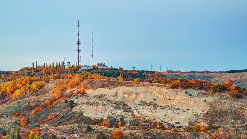 В лучах заката
