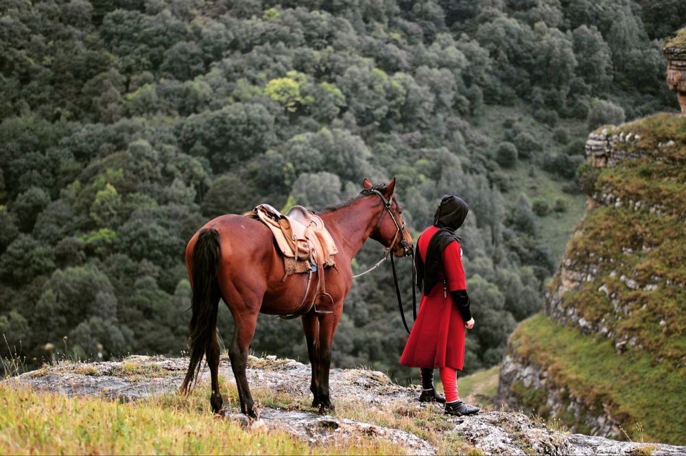 Высоко в горах Кавказа