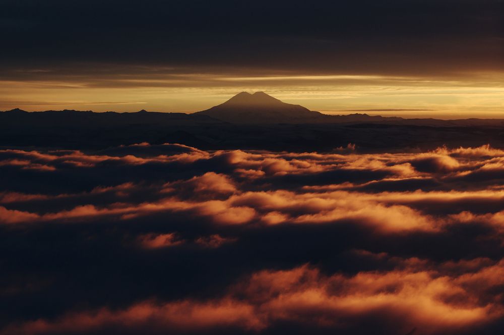 Вечерний Эльбрус