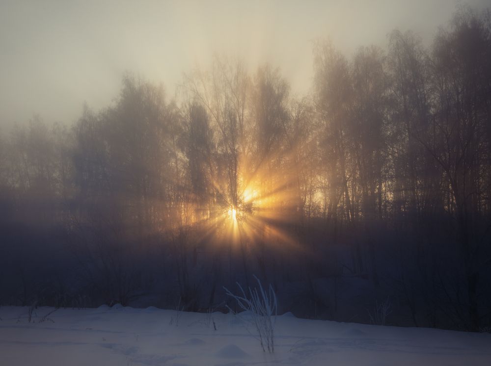 Морозный рассвет