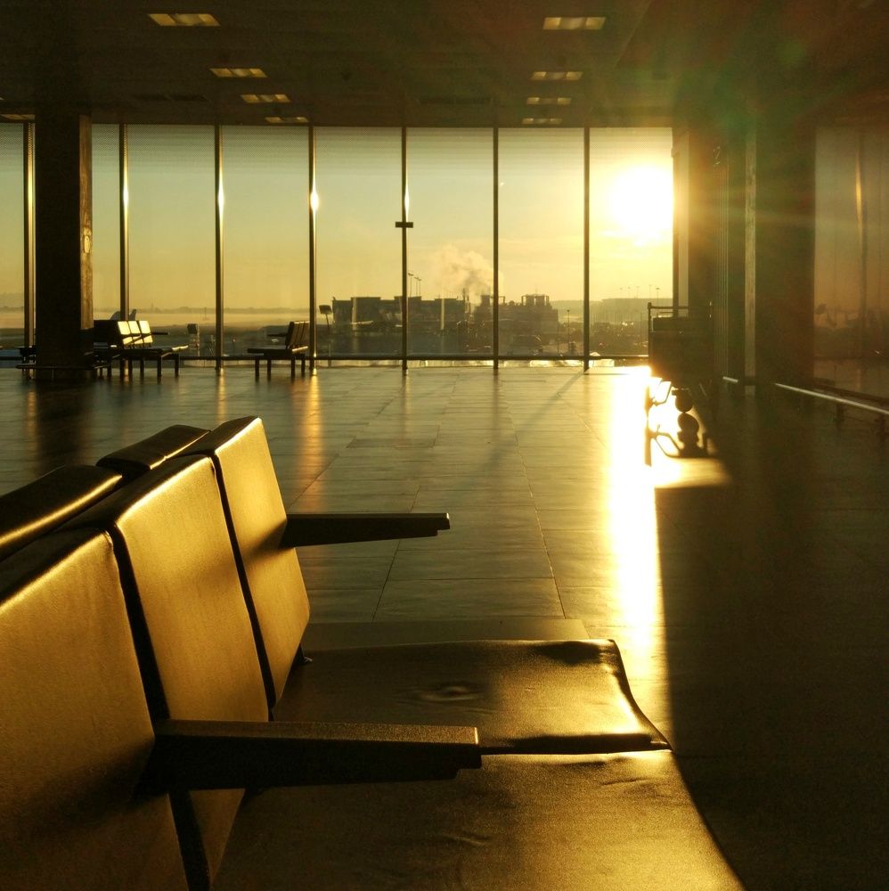 Доброе утро в аэропорту