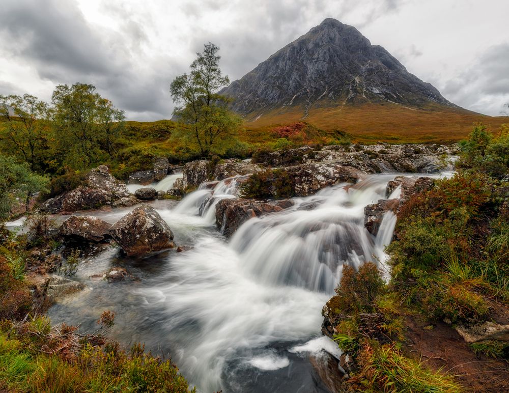 Glen Etive Waterfall