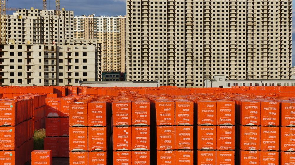 Строительный пейзаж.