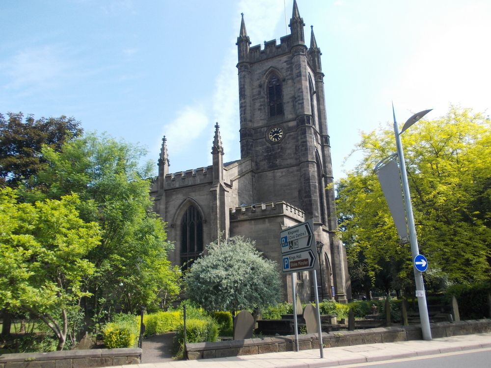 \'\'Stoke Minster\'\' Stoke-on-Trent Great Britain
