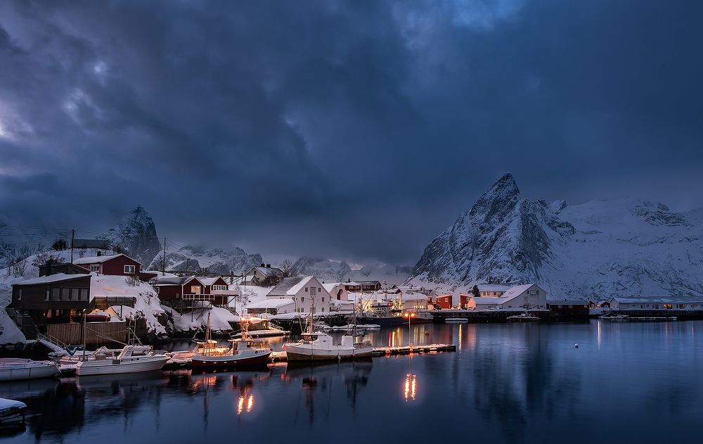 Norwegian village