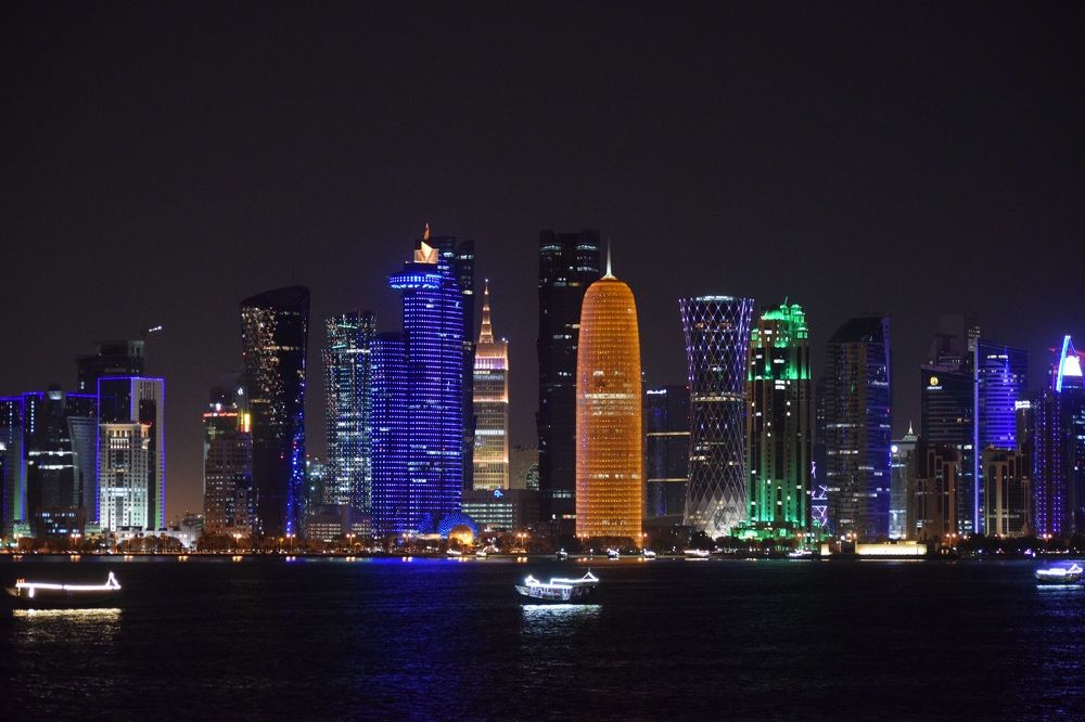 West bay view of Doha