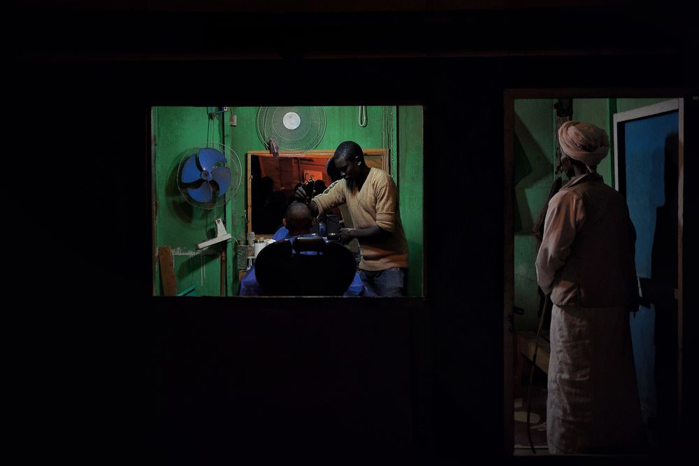 Barbershop in shalateen city.