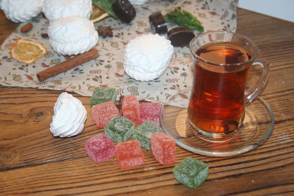 Русская  чайная  церемония...