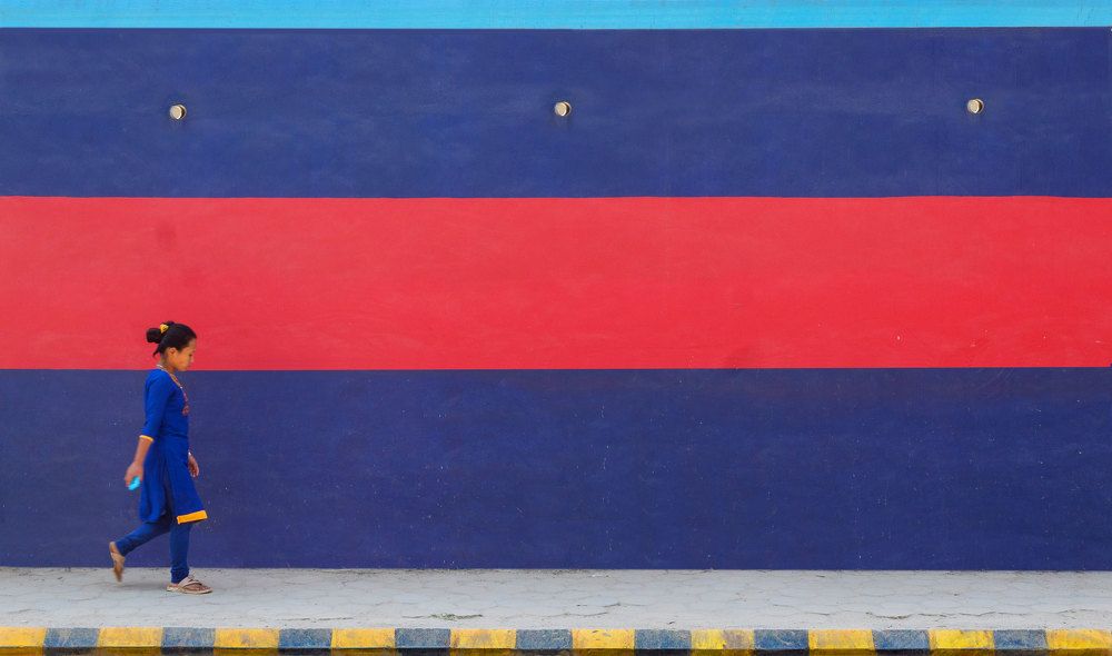 The Overlapping Blue