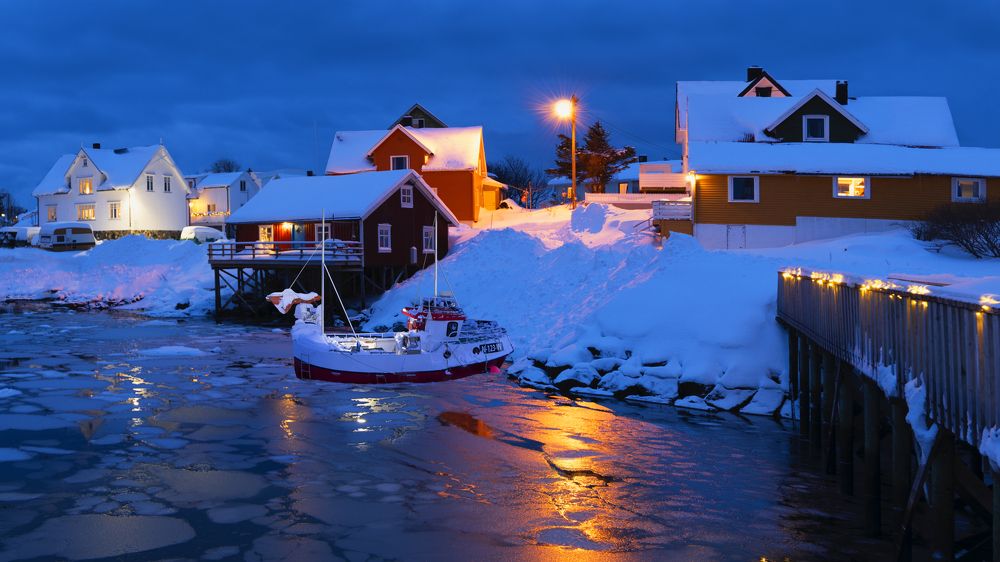 Зимний вечер