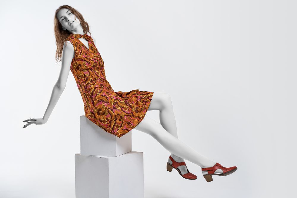 Словно манекен