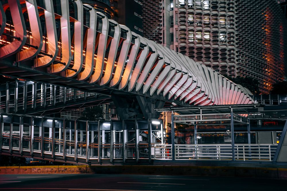 Pedestrian Bridge Gelora Bung Karno Senayan