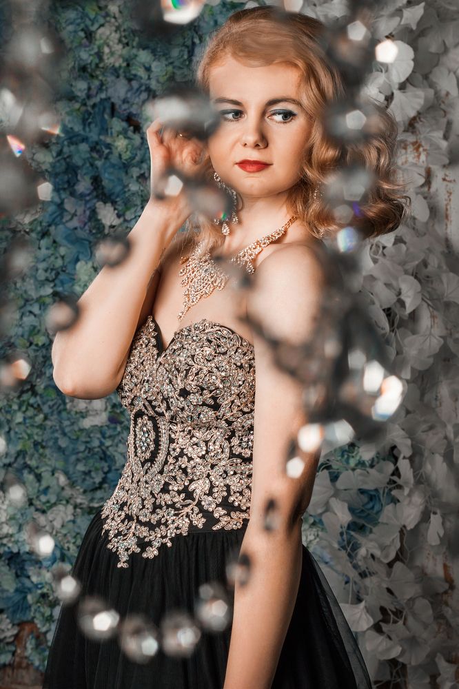 Хрустальная ваза