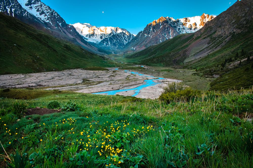 В ущелье р. Левый Талгар