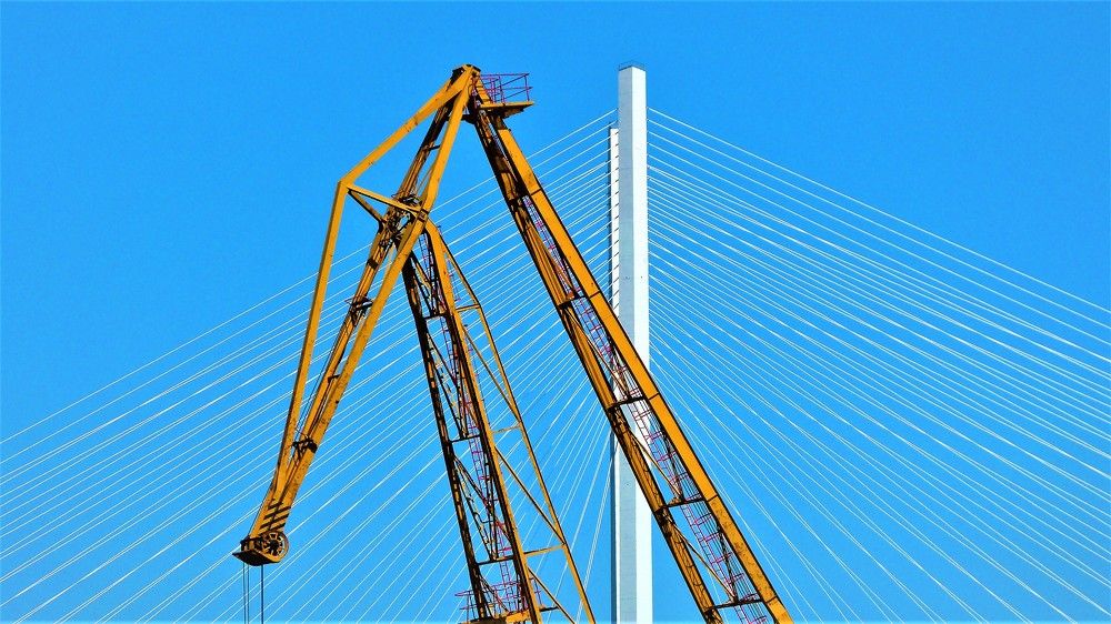 bridges & cranes  -  мосты & краны