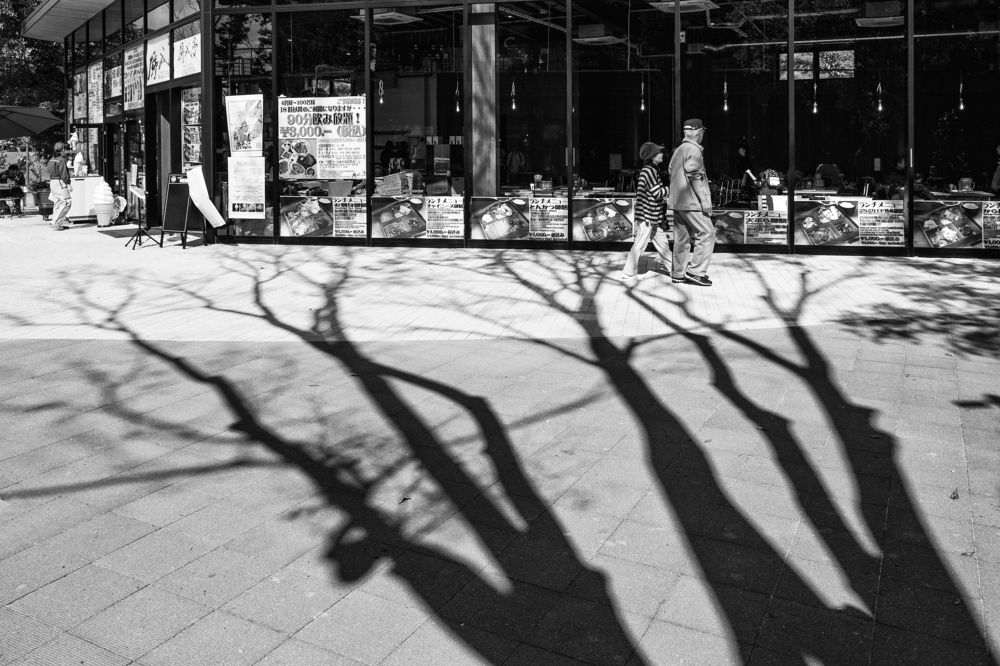 Street life in Osaka