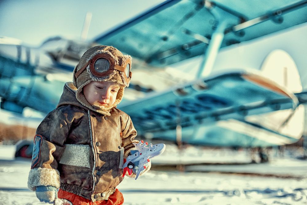 Я тоже стану пилотом!