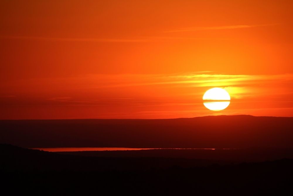 Sunset in South Africa
