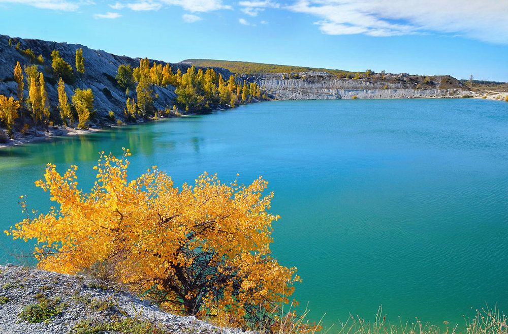 Осень на Марсианском озере.